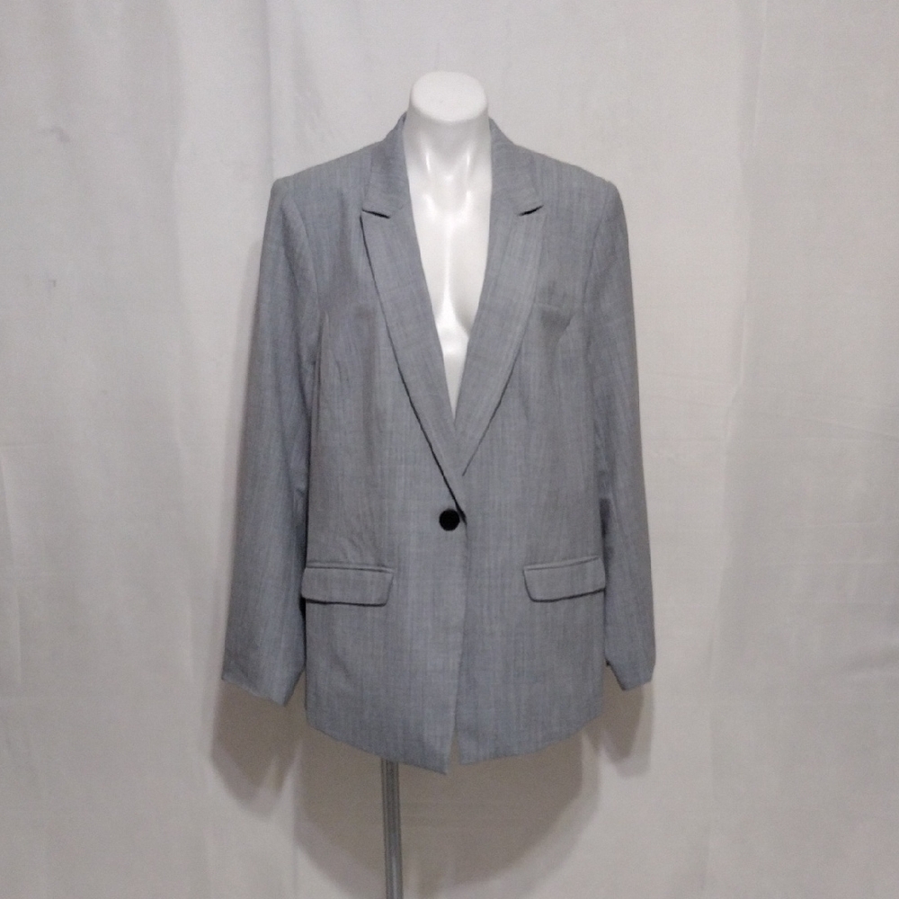 NWT Lane Bryant Plus Size 24 Structured Blazer Modern Polished Professional